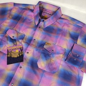 NWT DIXXON Men's 4X 4XL Desert Mornings Flannel Shirt